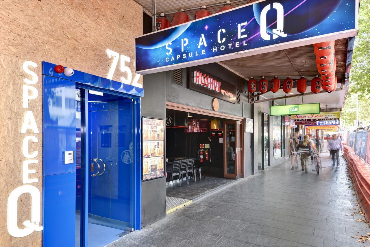 Space Q Capsule Hotel Sidney Exterior foto
